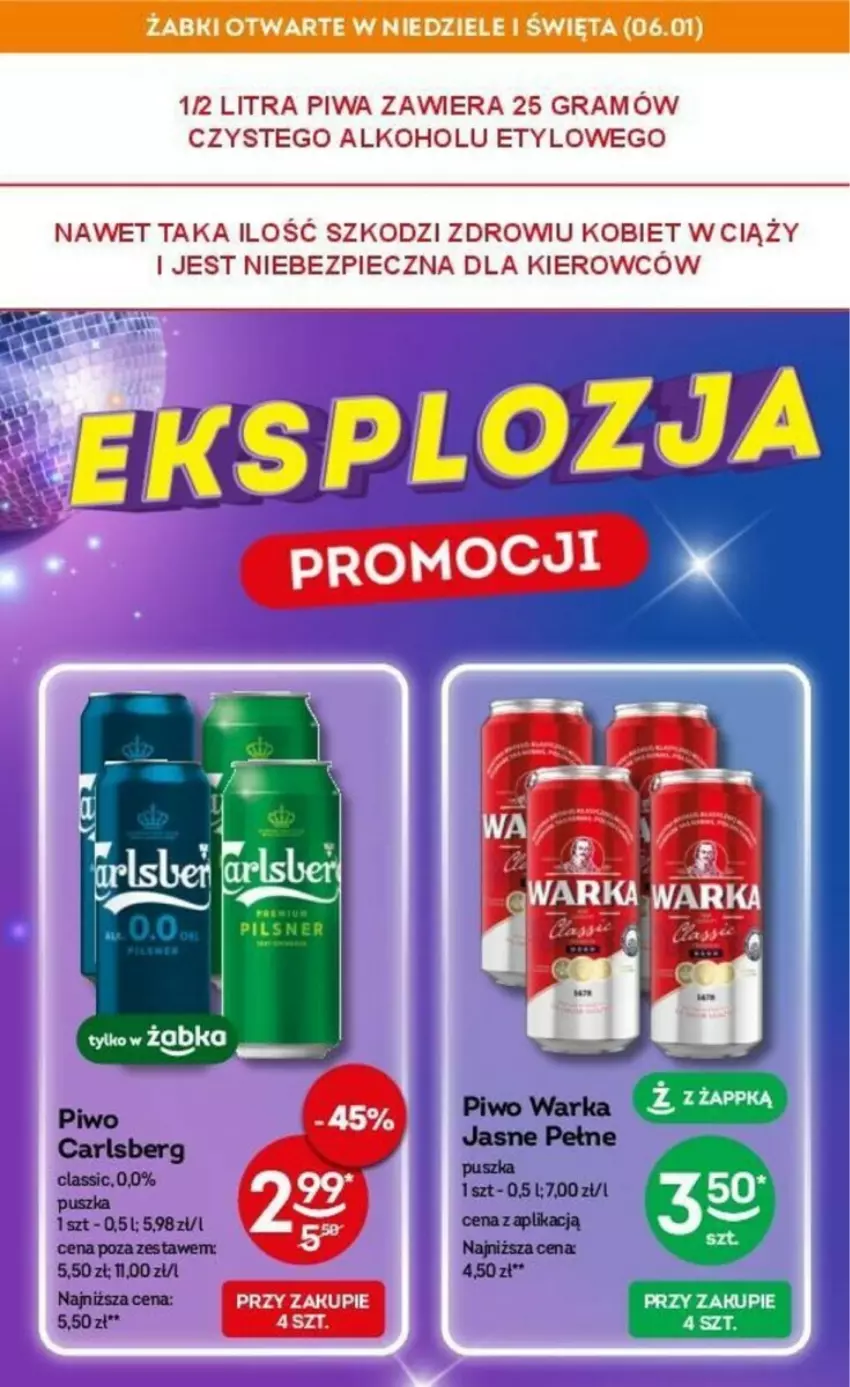 Gazetka promocyjna Żabka - ważna 03.01 do 16.01.2024 - strona 53 - produkty: Gra, Piec, Piwa, Warka