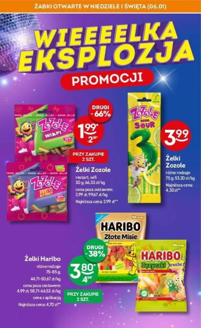 Gazetka promocyjna Żabka - ważna 03.01 do 16.01.2024 - strona 6 - produkty: Fa, Haribo