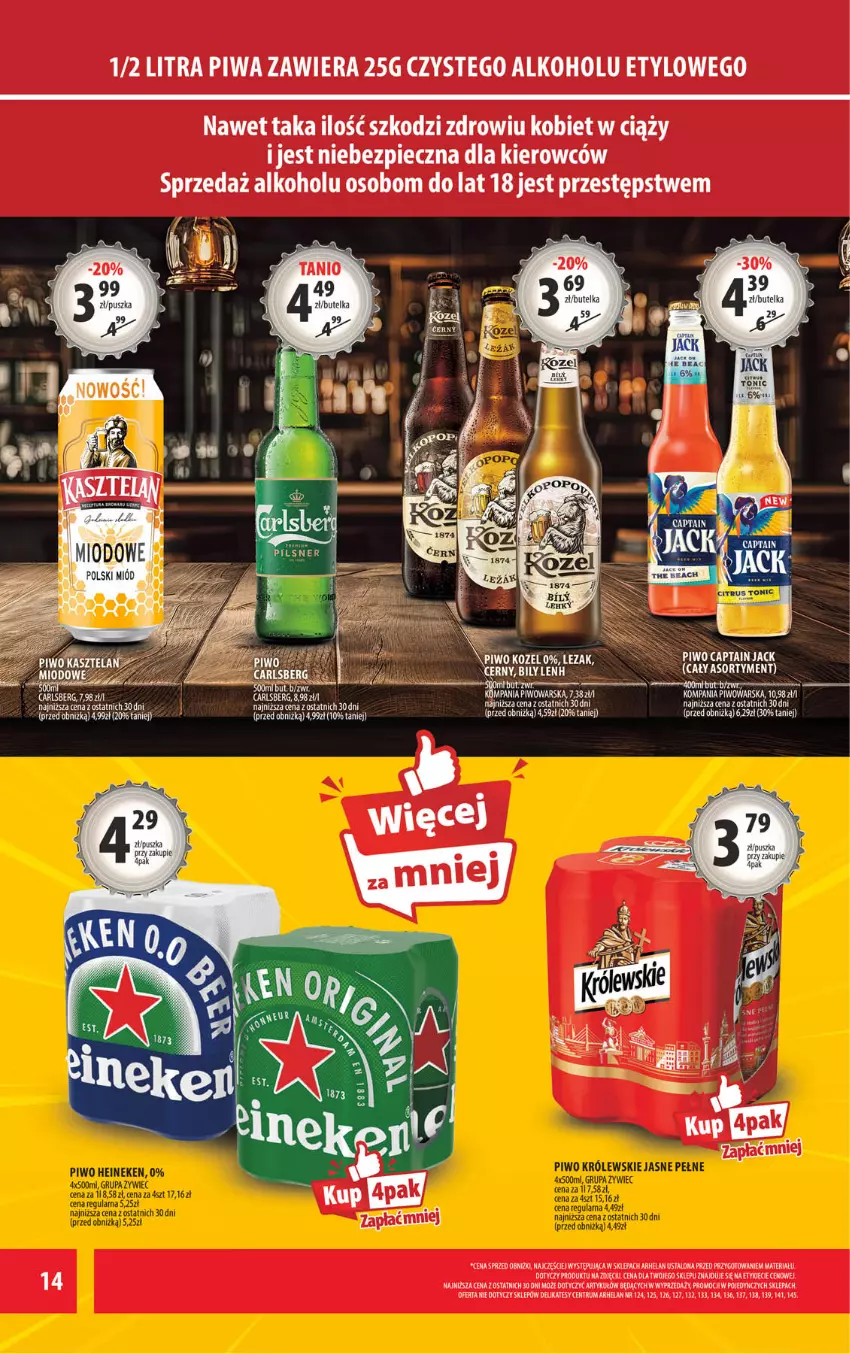 Gazetka promocyjna Arhelan - Gazetka - ważna 26.09 do 05.10.2025 - strona 14 - produkty: Piec, Piwa, Piwo, Rum