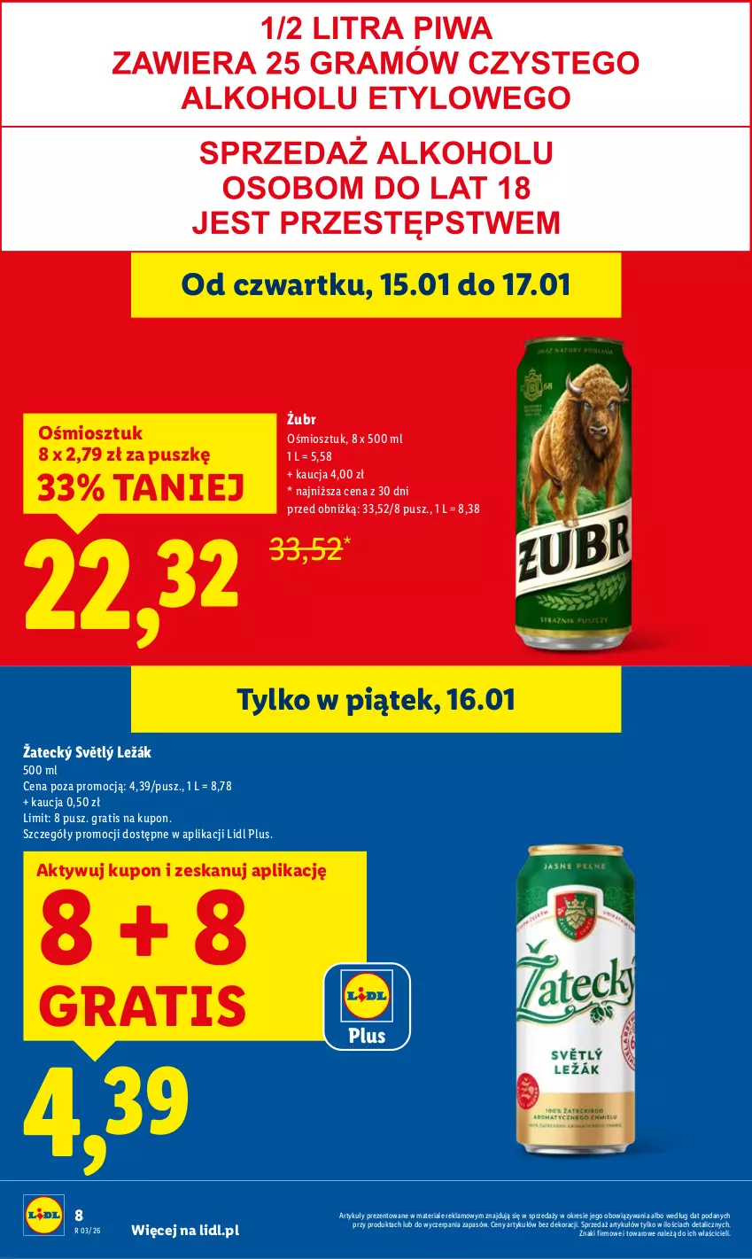 Gazetka promocyjna Lidl - GAZETKA - ważna 15.01 do 17.01.2026 - strona 8 - produkty: Gra