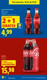 Gazetka promocyjna Lidl - GAZETKA - Gazetka - ważna od 17.01 do 17.01.2026 - strona 14 - produkty: Gra, Coca-Cola, Napoje, Znicz, Karmi