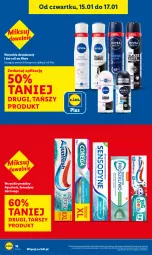 Gazetka promocyjna Lidl - GAZETKA - Gazetka - ważna od 17.01 do 17.01.2026 - strona 16 - produkty: Corega, Aquafresh, Dezodorant, Sensodyne, Nivea