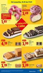 Gazetka promocyjna Lidl - GAZETKA - Gazetka - ważna od 17.01 do 17.01.2026 - strona 27 - produkty: Pączek, Cukier, Kosz, Mascarpone, Donut