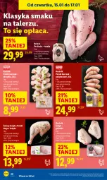Gazetka promocyjna Lidl - GAZETKA - Gazetka - ważna od 17.01 do 17.01.2026 - strona 28 - produkty: Kurczak, Perliczka, Tusz, Talerz