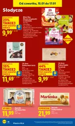 Gazetka promocyjna Lidl - GAZETKA - Gazetka - ważna od 17.01 do 17.01.2026 - strona 40 - produkty: Piernik, Praliny, Mleczko, Galaretki, Owoce morza, Owoce, Gala, Fa