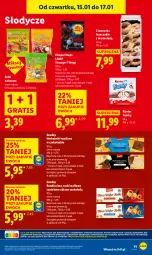 Gazetka promocyjna Lidl - GAZETKA - Gazetka - ważna od 17.01 do 17.01.2026 - strona 41 - produkty: Gra, Chupa Chups, Tran, Herbatniki, Mola, Rurki, Lizaki, Kinder