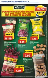 Gazetka promocyjna Lidl - GAZETKA - Gazetka - ważna od 03.11 do 03.11.2021 - strona 45 - produkty: Orzechy włoskie, Pistacje, Por, Pieprz, Owoce, Owoce suszone