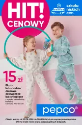 Gazetka promocyjna Pepco - Powrót do szkoły - Gazetka - ważna od 11.09 do 11.09.2024 - strona 1 - produkty: Sok, Dres, Spodnie, Bluza, Spodnie dresowe