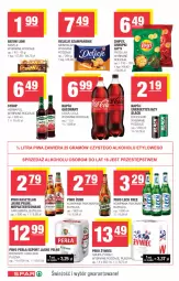 Gazetka promocyjna Spar - Spar - Gazetka - ważna od 22.01 do 22.01.2025 - strona 6 - produkty: Piwo, Por, Kasztelan, Chipsy, Coca-Cola, Chrupki, Lion, Lack, Perła, Carlsberg, Syrop, Delicje, Baton, Napój, Herbapol, Fa