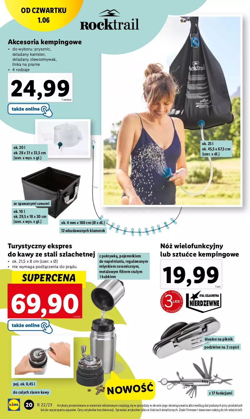 Gazetka promocyjna Lidl - GAZETKA - ważna 29.05 do 03.06.2023 - strona 24 - produkty: Inka, Pojemnik, Zlew, Zlewozmywak