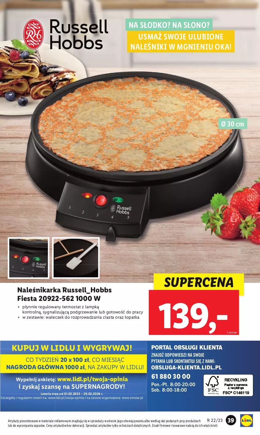 Gazetka promocyjna Lidl - GAZETKA - ważna 29.05 do 03.06.2023 - strona 49 - produkty: Gry, Mola, Naleśniki, Termos