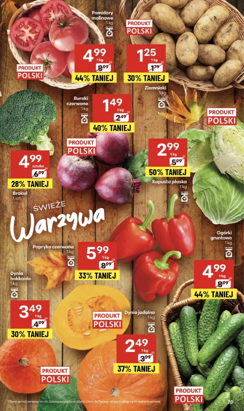 Gazetka promocyjna Delikatesy Centrum - Franczyza DC38 Czwartek - ważna 18.09 do 24.09.2025 - strona 20 - produkty: Ziemniaki