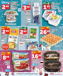 Gazetka promocyjna Topaz - Gazetka - Gazetka - ważna od 23.12 do 23.12.2025 - strona 17 - produkty: Mozzarella, Ser, Gry, Gra, Danone, Jaja, Jogurt, Truskawki, Lody, Serek, Solan, Kubek, Jogurt pitny, Mleko