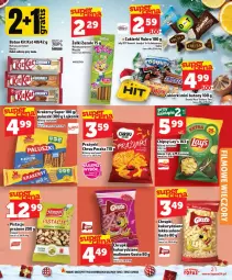 Gazetka promocyjna Topaz - Gazetka - Gazetka - ważna od 23.12 do 23.12.2025 - strona 21 - produkty: Pistacje, Kit Kat, Top, Lajkonik, Cukier, Bounty, Słonpol, Twix, Snickers, Mars, Baton, Lorenz, Cukierki, Krakersy, Brownie, LG