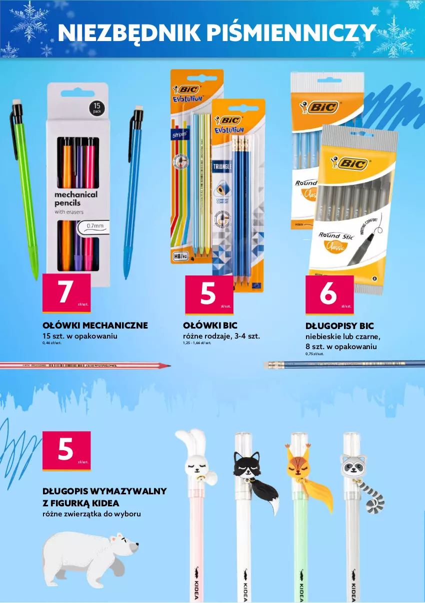 Gazetka promocyjna Dealz - NOWY KATALOG❄️ DEAL NA MEGA FERIE! ❄️ - ważna 01.02 do 21.02.2023 - strona 3 - produkty: BIC, Długopis