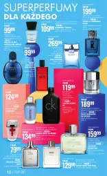 Gazetka promocyjna Super Pharm - Gazetka - Gazetka - ważna od 24.10 do 24.10.2023 - strona 10 - produkty: Woda perfumowana, Versace, Hugo Boss, Calvin Klein, Jaguar, Perfum, Paco Rabanne, Lacoste, Woda toaletowa, Burberry, SESSIO, Davidoff, Woda