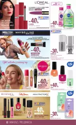 Gazetka promocyjna Super Pharm - Gazetka - Gazetka - ważna od 24.10 do 24.10.2023 - strona 8 - produkty: Makijaż, Sally Hansen, Top, Bell, Maybelline, L’Oréal, Max Factor, Bourjois, Nivea, Lakier, Fa