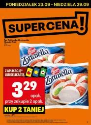 Gazetka promocyjna Delikatesy Centrum - NOWA GAZETKA Delikatesy Centrum od 23 września! 23-29.09.2024 - Gazetka - ważna od 29.09 do 29.09.2024 - strona 11 - produkty: Mozzarella, Ser, Rum, Zott, Zottarella, Orka