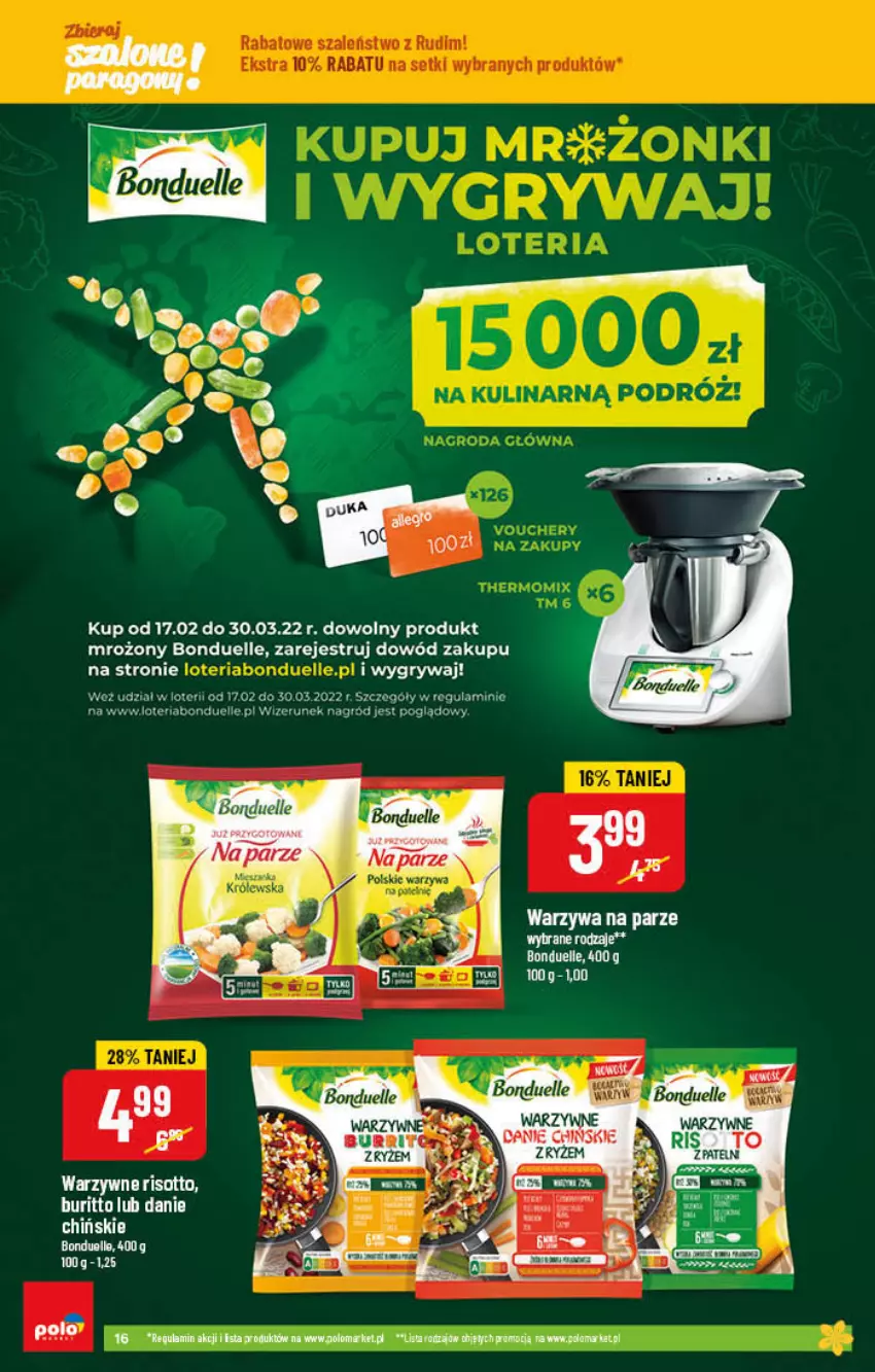 Gazetka promocyjna PoloMarket - Gazetka pomocyjna - ważna 23.03 do 29.03.2022 - strona 16 - produkty: Bonduelle, Gry, Warzywa