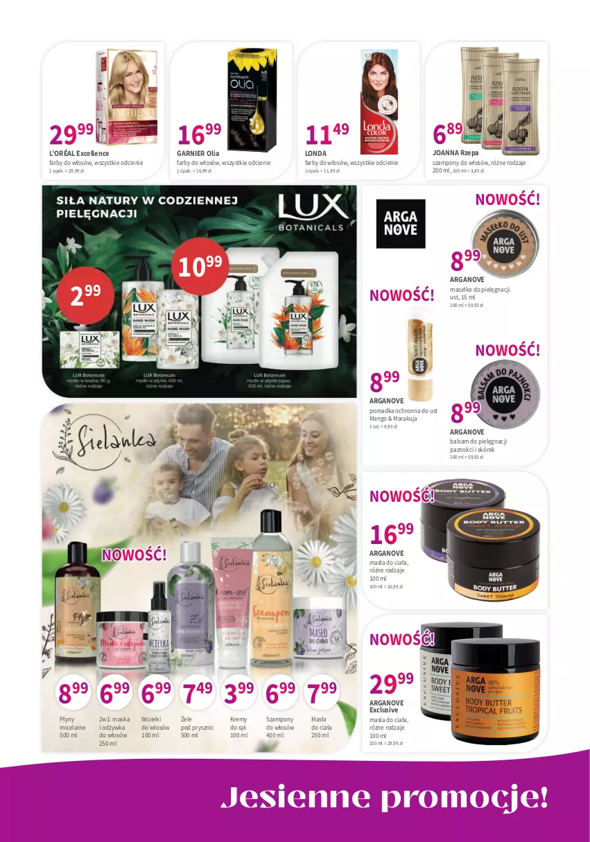 Gazetka promocyjna Drogerie Polskie - Gazetka - ważna 14.10 do 31.10.2022 - strona 5 - produkty: Fa, Garnier, Joanna, L’Oréal, Mango, Maska, Odżywka, Szampon