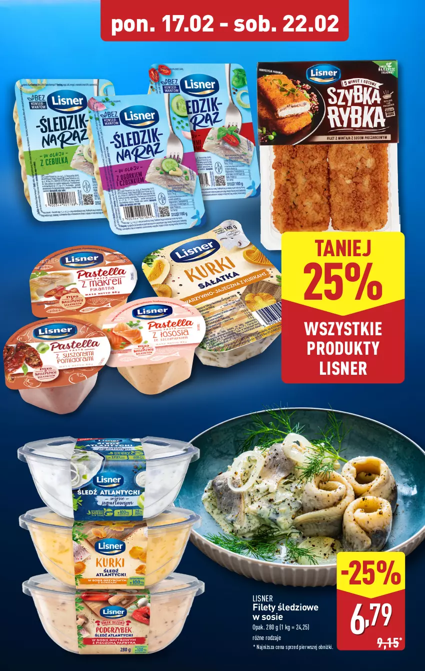 Gazetka promocyjna Aldi - Pełna oferta - ważna 17.02 do 22.02.2025 - strona 7 - produkty: Lisner, Sos