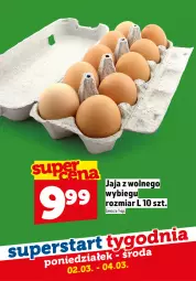 Gazetka promocyjna Topaz - Gazetka - Gazetka - ważna od 04.03 do 04.03.2026 - strona 2 - produkty: Jaja, Jaja z wolnego wybiegu