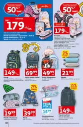 Gazetka promocyjna Auchan - Szkoła oszczędzania Temat Szkolne przeOferty Hipermarkety - Gazetka - ważna od 17.08 do 17.08.2022 - strona 16 - produkty: Top, Por, Organizer, Piórnik, Plecak, Atomic