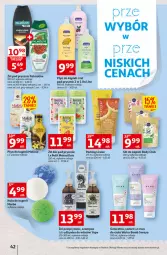 Gazetka promocyjna Auchan - Szkoła oszczędzania Temat Szkolne przeOferty Hipermarkety - Gazetka - ważna od 17.08 do 17.08.2022 - strona 42 - produkty: Malizia, Płyn do kąpieli, Sól, Mus, Palmolive, Yope, Body, Mars, Galaretka, Szampon, Peeling, Kula do kąpieli, Sól do kąpieli, Odżywka, Lirene, Gala, Melon