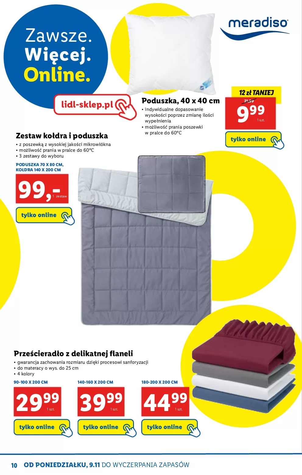 Gazetka promocyjna Lidl - Sypialnia - ważna 19.11 do 27.11.2020 - strona 10