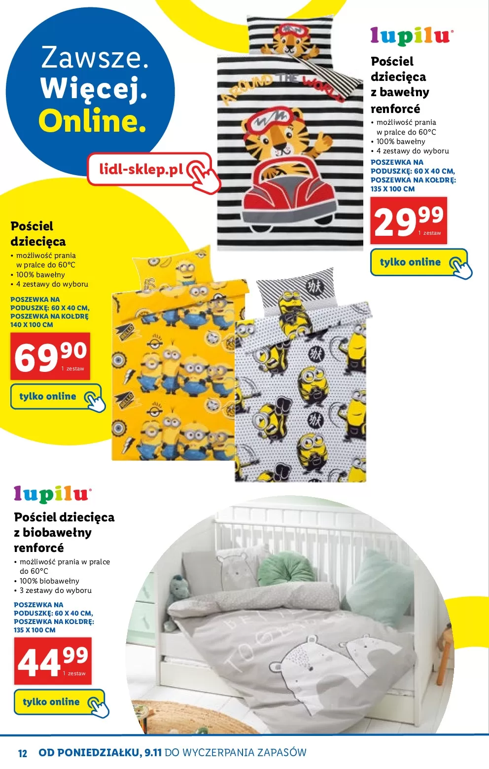 Gazetka promocyjna Lidl - Sypialnia - ważna 19.11 do 27.11.2020 - strona 12