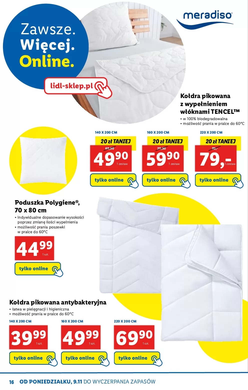 Gazetka promocyjna Lidl - Sypialnia - ważna 19.11 do 27.11.2020 - strona 16