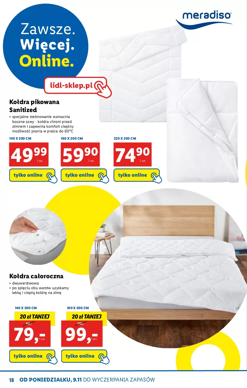 Gazetka promocyjna Lidl - Sypialnia - ważna 19.11 do 27.11.2020 - strona 18