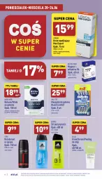 Gazetka promocyjna Aldi - Katalog spożywczy - Gazetka - ważna od 26.06 do 26.06.2022 - strona 16 - produkty: Krem nawilżający, Nivea Men, Ser, Rum, Dr Vita, Dezodorant, Str8, Adidas, Woda po goleniu, L’Oréal, Serum, Peeling, Gillette, Woda, Suplement diety, Nivea, Magnez