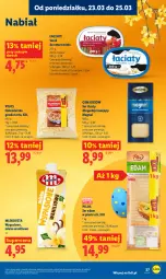 Gazetka promocyjna Lidl - Gazetka ważna od 23.03 do 25.03 - Gazetka - ważna od 25.03 do 25.03.2026 - strona 27 - produkty: Ser, Mlekovita, Tarta, Serek, Pilos, Edam, Gouda, Mleko