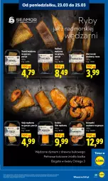 Gazetka promocyjna Lidl - Gazetka ważna od 23.03 do 25.03 - Gazetka - ważna od 25.03 do 25.03.2026 - strona 29 - produkty: Halibut, Por, Tera, Tusz, Sieja wędzona, Krewetki