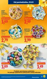 Gazetka promocyjna Lidl - Gazetka ważna od 23.03 do 25.03 - Gazetka - ważna od 25.03 do 25.03.2026 - strona 31 - produkty: Cukier, Praliny, Cukierki, Kokos