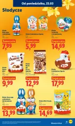 Gazetka promocyjna Lidl - Gazetka ważna od 23.03 do 25.03 - Gazetka - ważna od 25.03 do 25.03.2026 - strona 33 - produkty: Ser, Kinder Bueno, Kinder