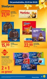 Gazetka promocyjna Lidl - Gazetka ważna od 23.03 do 25.03 - Gazetka - ważna od 25.03 do 25.03.2026 - strona 35 - produkty: E. Wedel, Milka