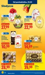 Gazetka promocyjna Lidl - Gazetka ważna od 23.03 do 25.03 - Gazetka - ważna od 25.03 do 25.03.2026 - strona 36 - produkty: Gra, Raffaello, Ferrero Rocher, Czekolada, Ferrero, Fa