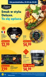 Gazetka promocyjna Lidl - Gazetka ważna od 23.03 do 25.03 - Gazetka - ważna od 25.03 do 25.03.2026 - strona 40 - produkty: Ser, Twaróg, Ser kozi, Ser pleśniowy
