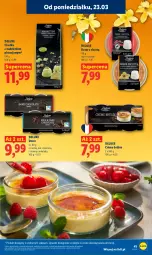 Gazetka promocyjna Lidl - Gazetka ważna od 23.03 do 25.03 - Gazetka - ważna od 25.03 do 25.03.2026 - strona 41 - produkty: Ciastka, Ser, Deser, Crème brûlée