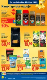 Gazetka promocyjna Lidl - Gazetka ważna od 23.03 do 25.03 - Gazetka - ważna od 25.03 do 25.03.2026 - strona 42 - produkty: Torebka, Rum, Gin, Kawa ziarnista, Bell, Milky Way, Kawa mielona, Kawa, Bounty, Napoje, Czekolada, Mars, Baton, Bella, Herbata, Mięta