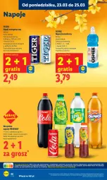 Gazetka promocyjna Lidl - Gazetka ważna od 23.03 do 25.03 - Gazetka - ważna od 25.03 do 25.03.2026 - strona 48 - produkty: Gra, Napój energetyczny, Napoje, Tiger, Napój izotoniczny, Oshee, Napój