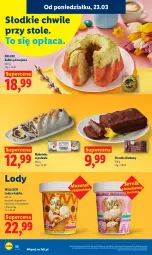 Gazetka promocyjna Lidl - Gazetka ważna od 23.03 do 25.03 - Gazetka - ważna od 25.03 do 25.03.2026 - strona 52 - produkty: Piernik, Ser, Makowiec, Lody, Babka