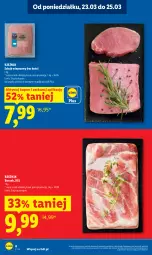 Gazetka promocyjna Lidl - Gazetka ważna od 23.03 do 25.03 - Gazetka - ważna od 25.03 do 25.03.2026 - strona 6 - produkty: Schab wieprzowy, Boczek