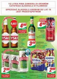 Gazetka promocyjna Dino - Gazetka 39 / 2024 - Gazetka - ważna od 01.10 do 01.10.2024 - strona 40 - produkty: Piwa, Piwo, Ser, Gra, Kasztelan, Warka, Carlsberg, Radler