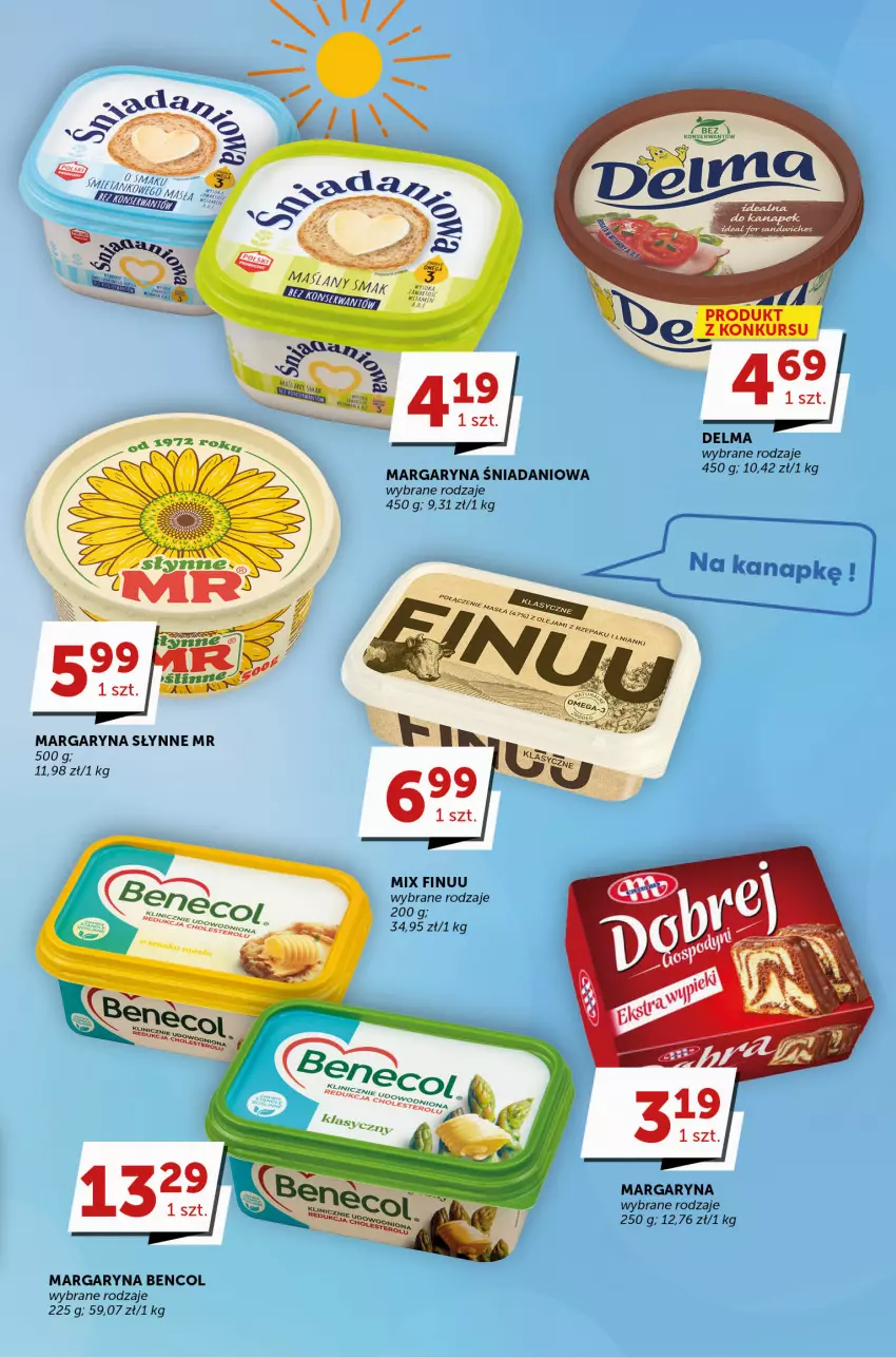 Gazetka promocyjna Groszek - ważna 15.06 do 27.06.2023 - strona 5 - produkty: Danio, Finuu, Margaryna, Ser, Słynne