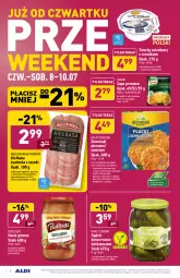 Gazetka promocyjna Aldi - PROMOCJE NA WEEKEND - Gazetka - ważna od 10.07 do 10.07.2021 - strona 3 - produkty: Piec, Sos, Ser, Twaróg, Ogórki konserwowe, Zupa, Ziemniaki, Tera, Lack, Pieczone ziemniaki, Zapiekanka, Solan, Pulpety, King’s Crown, Pudliszki, Piekarnik, Kiełbasa, Knorr, Danie gotowe, Fa