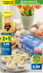 Gazetka promocyjna Lidl - GAZETKA - Gazetka - ważna od 19.04 do 19.04.2025 - strona 12 - produkty: Majonez, Gra, Jaja
