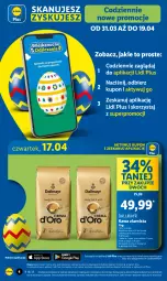 Gazetka promocyjna Lidl - GAZETKA - Gazetka - ważna od 19.04 do 19.04.2025 - strona 4 - produkty: Kawa ziarnista, Dallmayr, Kawa